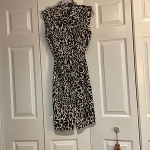 Leopard print dress